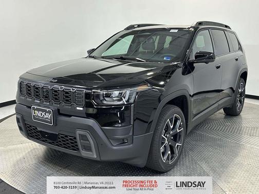 Diamond Black 2026 Jeep Cherokee Overland