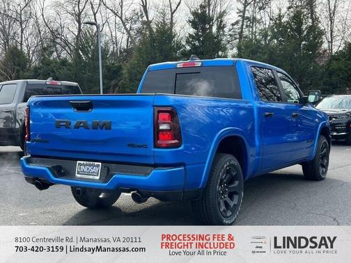 Hydro Blue Pearlcoat 2026 RAM 1500 Big Horn/Lone Star