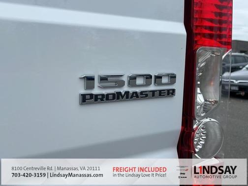 2026 RAM ProMaster 1500 Low Roof