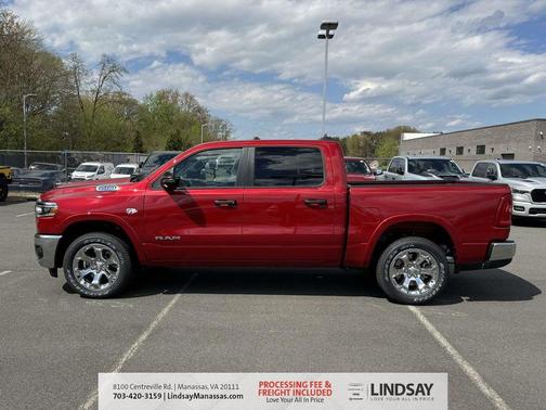 Molten Red Pearlcoat 2026 RAM 1500 Big Horn/Lone Star