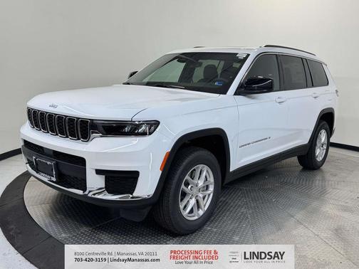 Bright White Clearcoat 2026 Jeep Grand Cherokee L Laredo