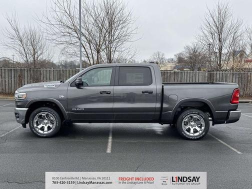 Granite Crystal Clearcoat Metallic 2026 RAM 1500 Big Horn/Lone Star