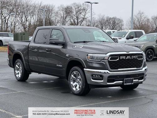 Granite Crystal Clearcoat Metallic 2026 RAM 1500 Big Horn/Lone Star