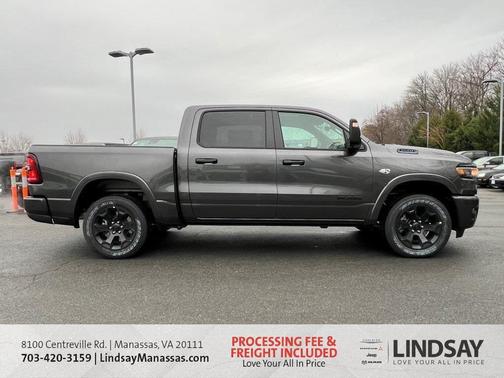 Granite Crystal Clearcoat Metallic 2026 RAM 1500 Big Horn/Lone Star