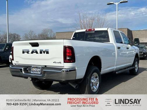 Bright White Clearcoat 2026 RAM 2500 Tradesman