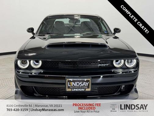 Pitch Black Clearcoat 2018 Dodge Challenger SRT Demon