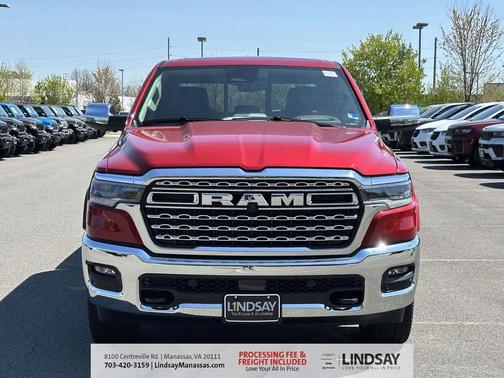 Molten Red Pearlcoat 2026 RAM 1500 Limited