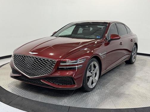Red 2022 Genesis G80 3.5T