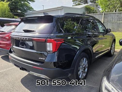 Black Metallic 2025 Ford Explorer Active