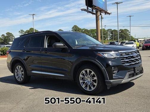 Black Metallic 2025 Ford Explorer Active 4WD