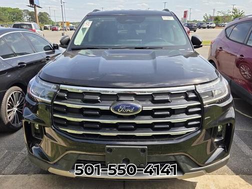 Black Metallic 2025 Ford Explorer Active