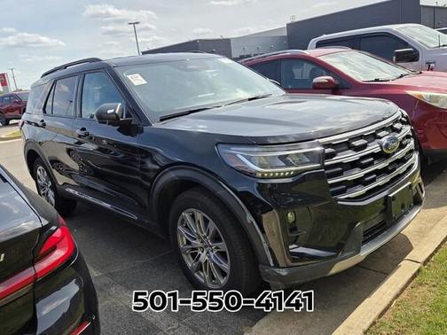 Black Metallic 2025 Ford Explorer Active