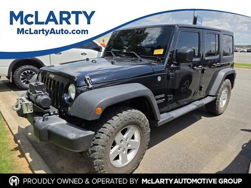Black Clearcoat 2017 Jeep Wrangler Unlimited Sport