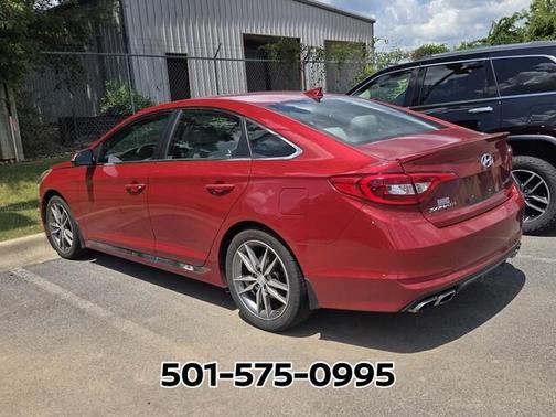 Scarlet Red 2017 Hyundai SONATA Sport 2.0T