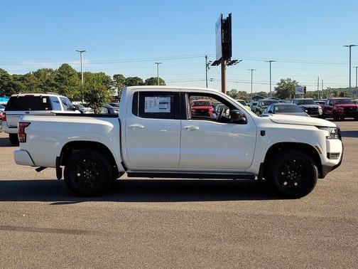 Glacier White 2026 Nissan Frontier SV