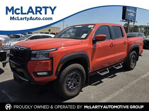 Orange 2025 Nissan Frontier PRO-4X