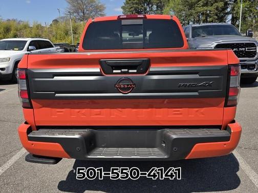 Orange 2025 Nissan Frontier PRO-4X