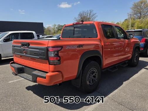 Orange 2025 Nissan Frontier PRO-4X