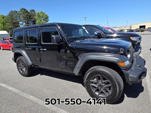 Black Clearcoat 2025 Jeep Wrangler Sport