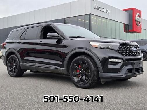 Black Metallic 2022 Ford Explorer ST