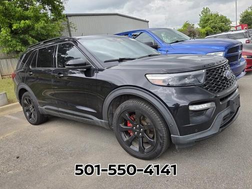 Black Metallic 2022 Ford Explorer ST