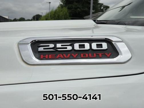 Bright White Clearcoat 2024 RAM 2500 Laramie
