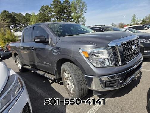 Gun Metallic 2017 Nissan Titan SV