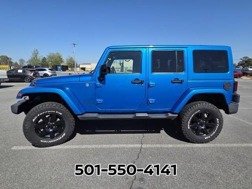 Hydro Blue Pearl 2014 Jeep Wrangler Unlimited Altitude