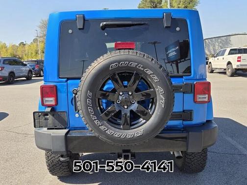 Hydro Blue Pearl 2014 Jeep Wrangler Unlimited Altitude