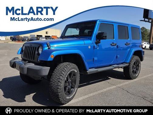 Hydro Blue Pearl 2014 Jeep Wrangler Unlimited Altitude