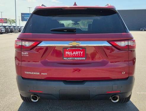 Red 2019 Chevrolet Traverse LT Leather