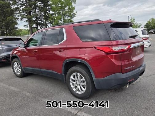 Red 2019 Chevrolet Traverse LT Leather