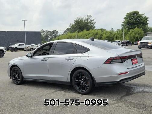 Solar Silver Metallic 2025 Honda Accord SE