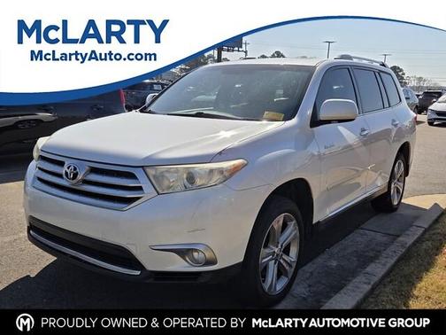 Blizzard Pearl 2012 Toyota Highlander Limited