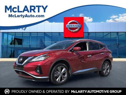 Scarlet Ember 2021 Nissan Murano Platinum