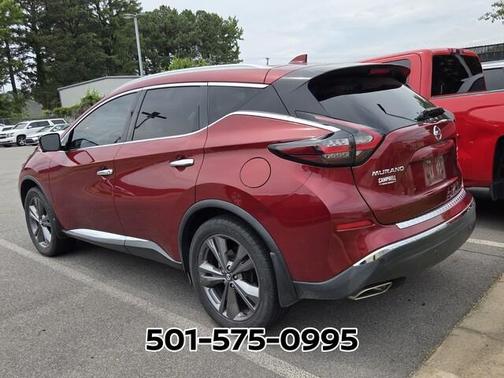 Scarlet Ember 2021 Nissan Murano Platinum