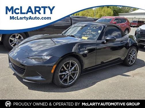 Jet Black 2016 Mazda MX-5 Miata Grand Touring
