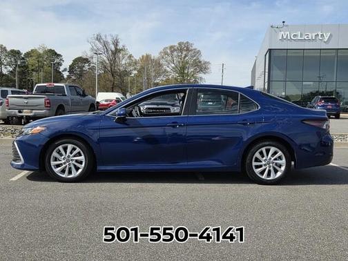 Blue 2023 Toyota Camry LE