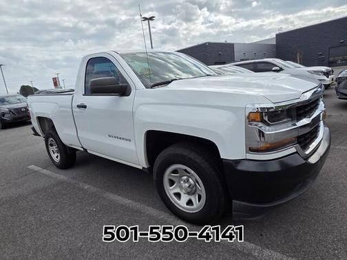 White 2018 Chevrolet Silverado 1500 WT