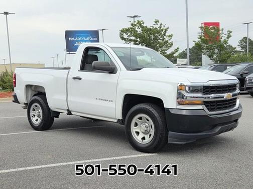 White 2018 Chevrolet Silverado 1500 WT