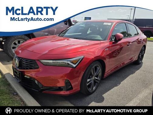 Performance Red Pearl 2023 Acura Integra A-Spec Technology