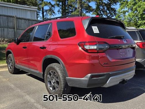 Red 2025 Honda Pilot TrailSport AWD
