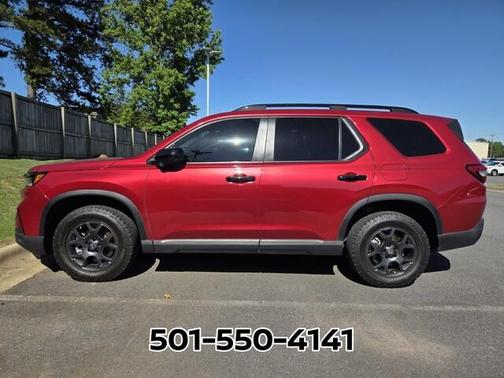 Red 2025 Honda Pilot TrailSport AWD