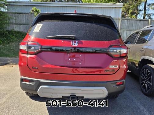 Red 2025 Honda Pilot TrailSport AWD