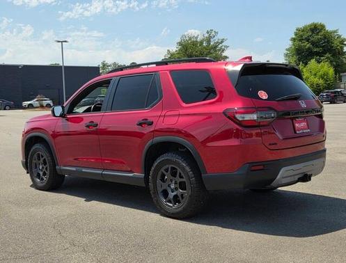 Red 2025 Honda Pilot TrailSport AWD