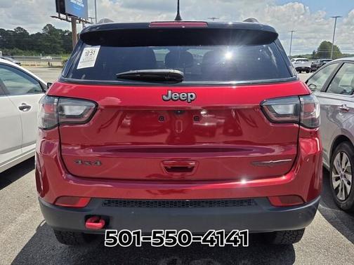 Red 2025 Jeep Compass Trailhawk