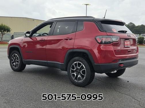 Red 2025 Jeep Compass Trailhawk