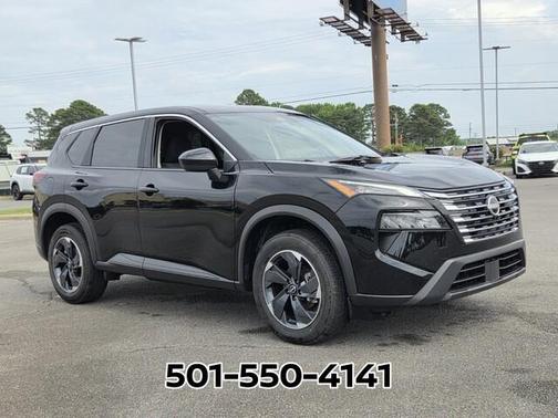 Black 2025 Nissan Rogue SV