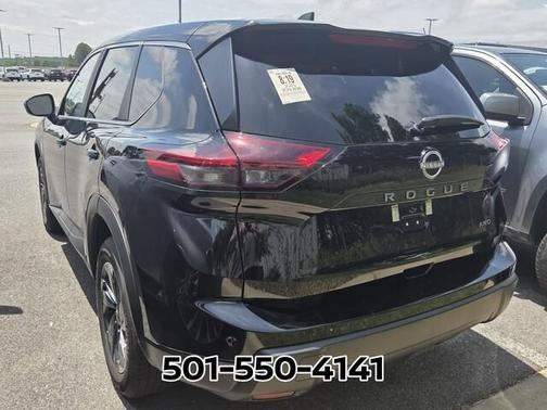 Black 2025 Nissan Rogue SV