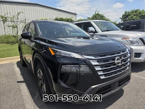 Black 2025 Nissan Rogue SV